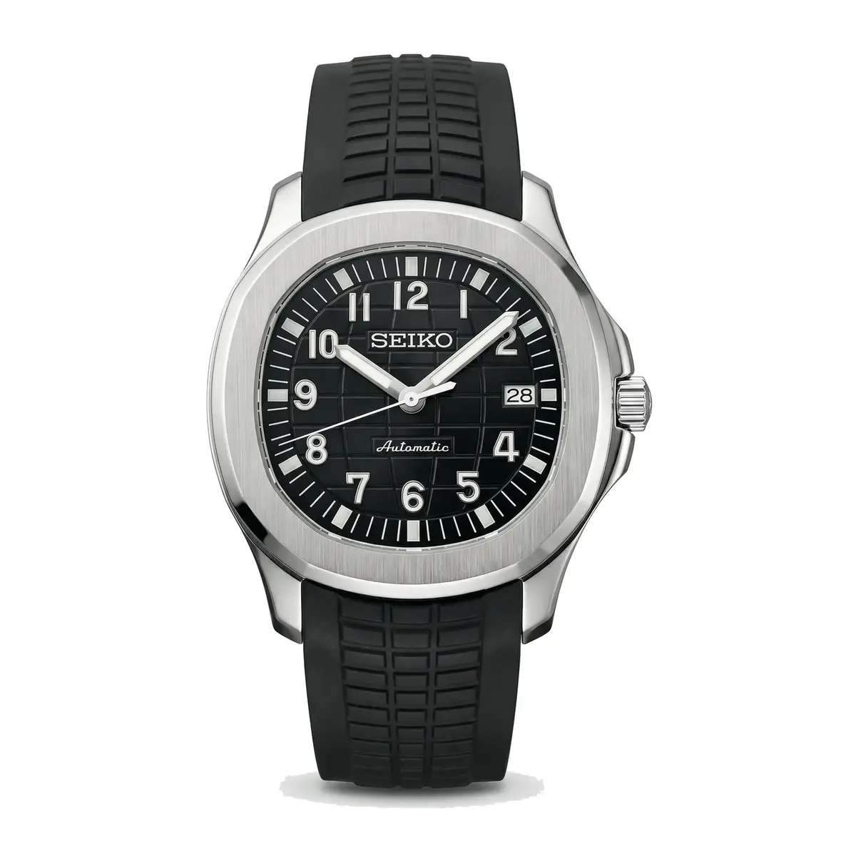 Seiko Mod Uhr AQUA MOD - SCHWARZ β MedoMods