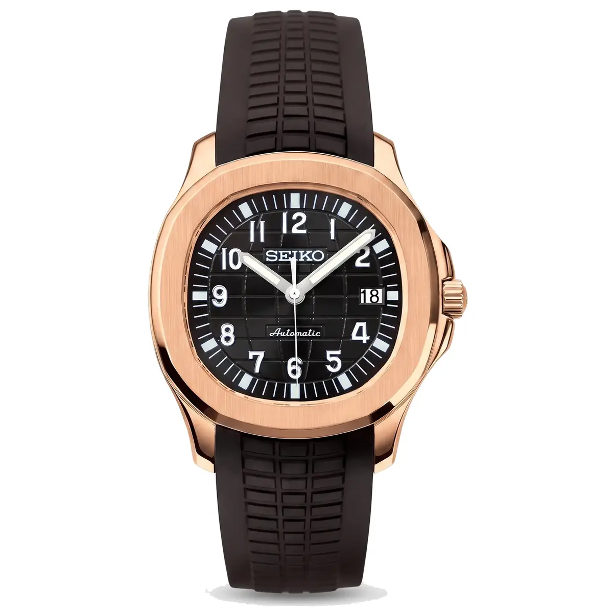 Seiko Mod Uhr AQUA MOD - ROSÉGOLD – MedoMods