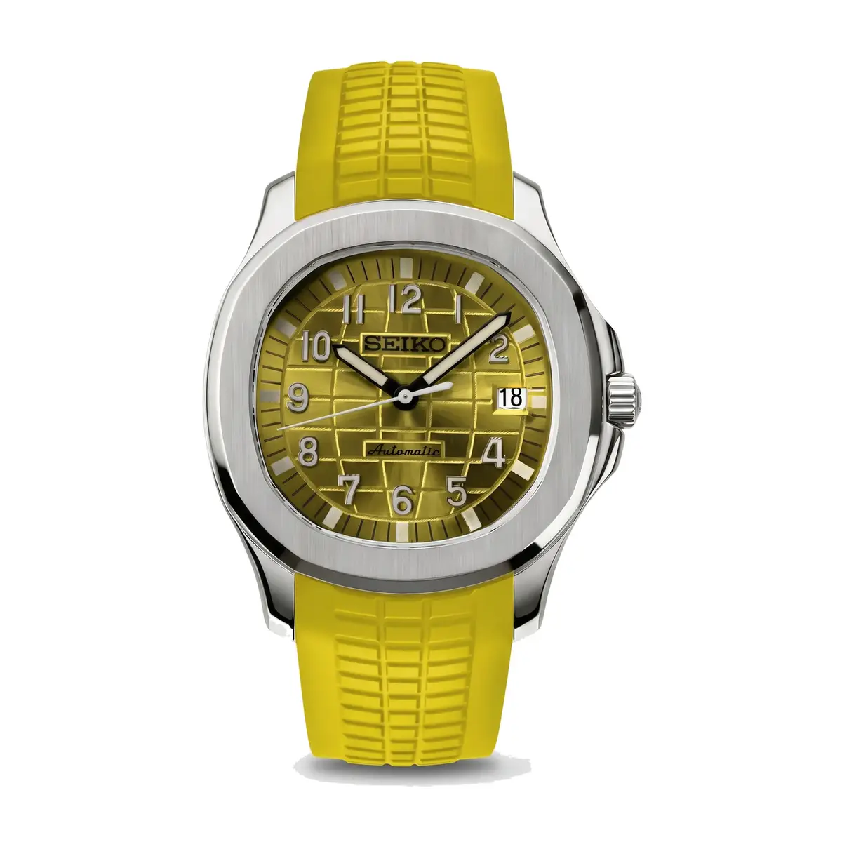 Seiko Mod Uhr AQUA MOD - GELB β MedoMods