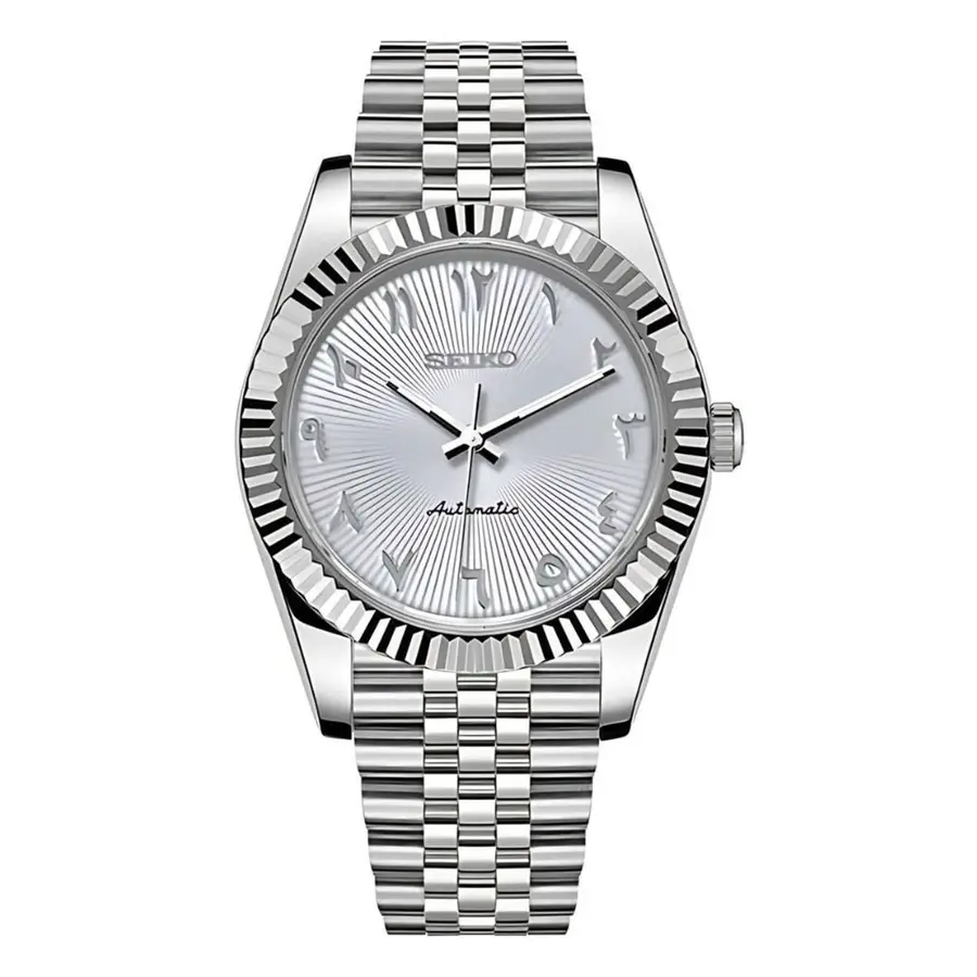 DATE MOD CLASSIC MOD – WEISS, ARABISCHE ZIFFERN