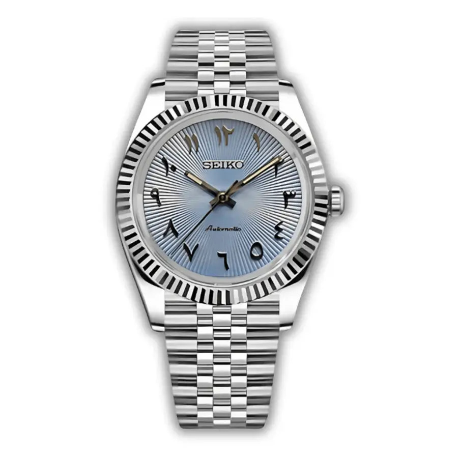 DATE MOD CLASSIC MOD – HELLBLAU, ARABISCHE ZIFFERN