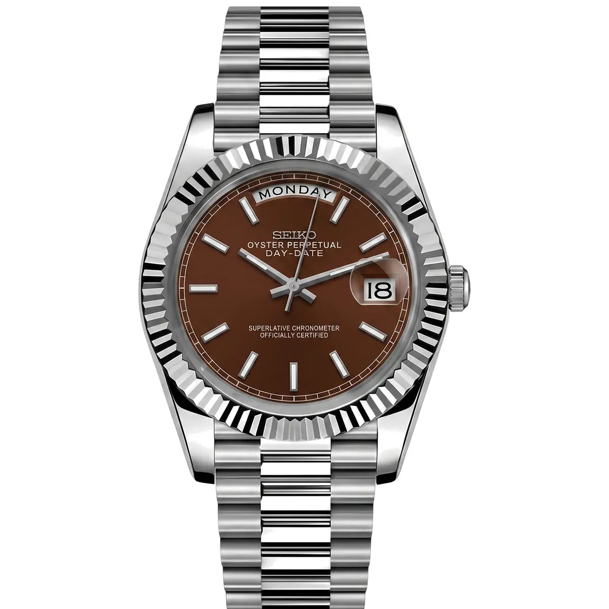 Seiko Mod Uhr DAY MOD – KASTANIE – MedoMods
