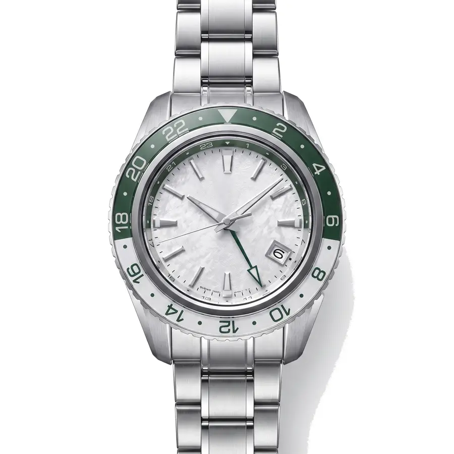 GMT MOD | Grün-weiße Lünette – Automatik