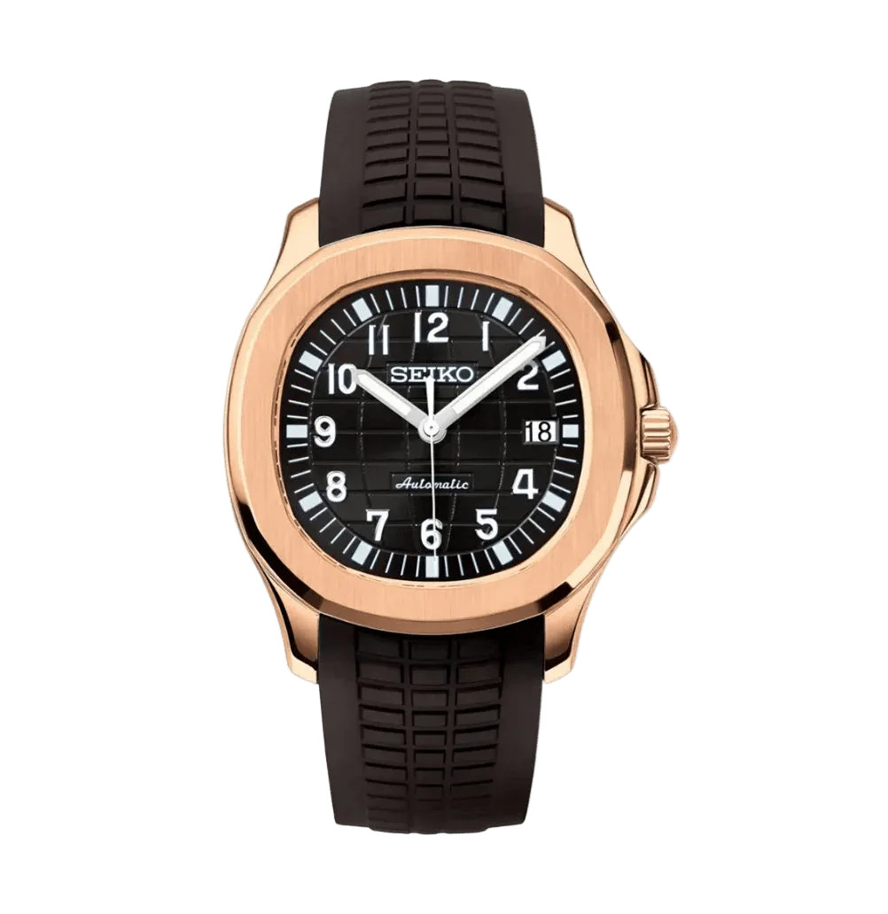 NAUT MOD | Schwarz (roségoldfarben) – Automatik