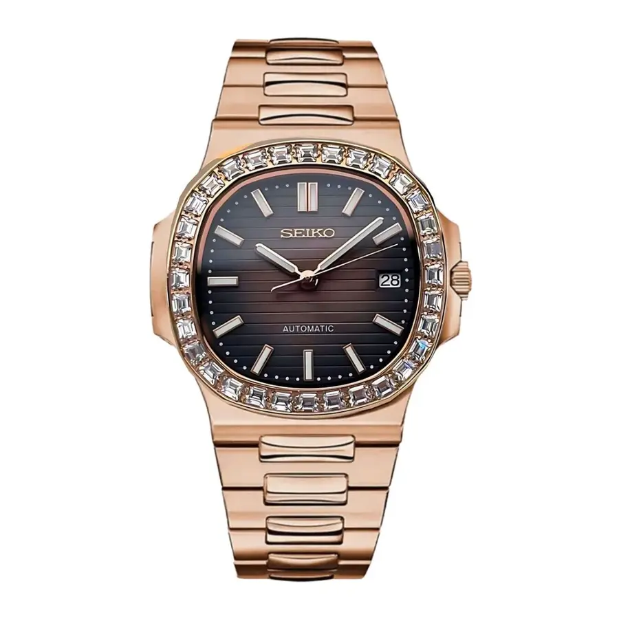 NAUT MOD – ROSÉGOLD – BRAUN (DIAMANT)