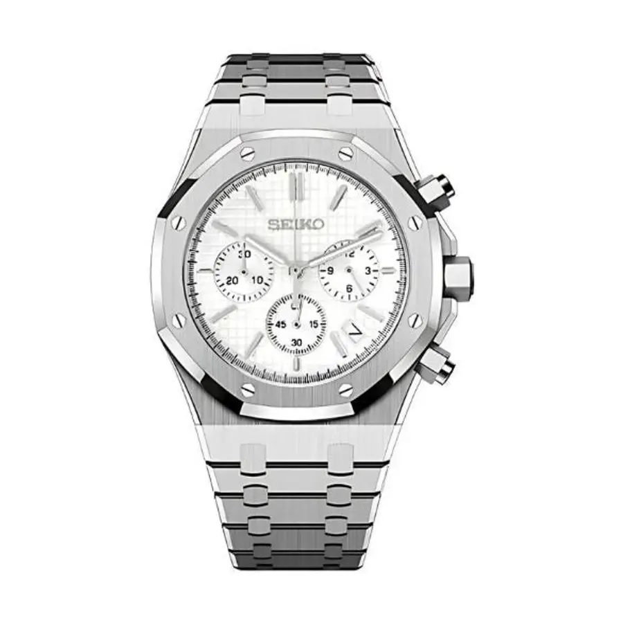OAK MOD CHRONOGRAPH – WEISS