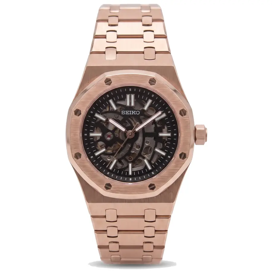 OAK MOD | Roségold-Skelett – Integriertes Armband