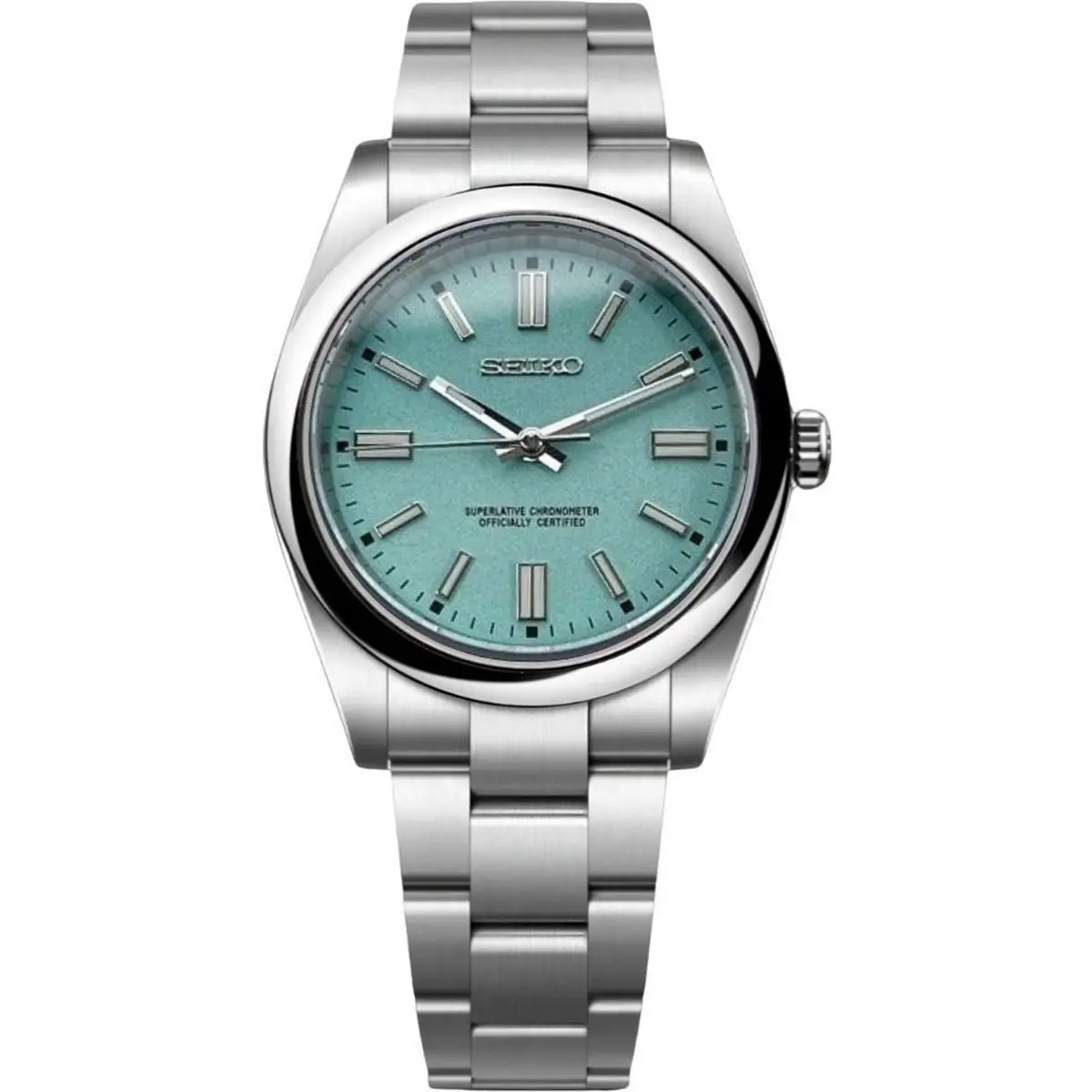 Seiko Mod Uhr OYST MOD – TÜRKIS – MedoMods