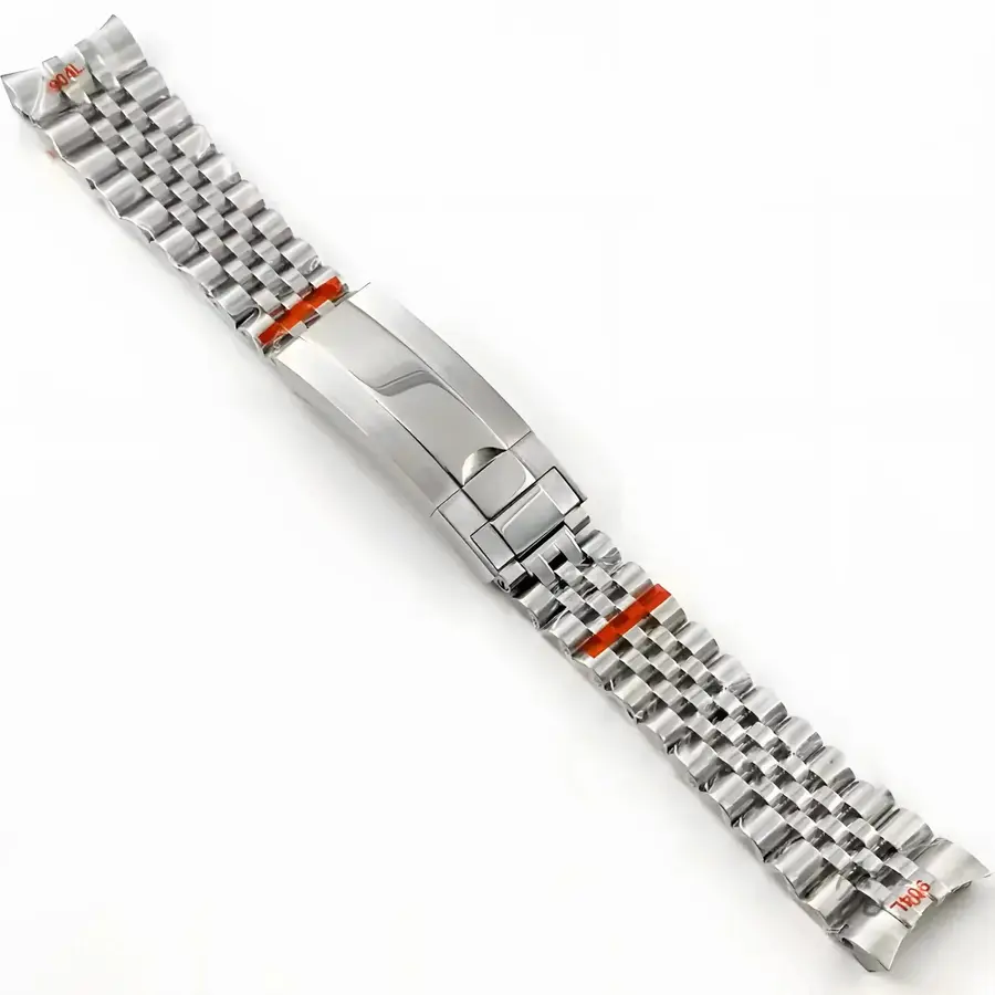 Seiko Mod Jubilee-Armband – 5-gliedrig aus Edelstahl – Faltschließe | MedoMods