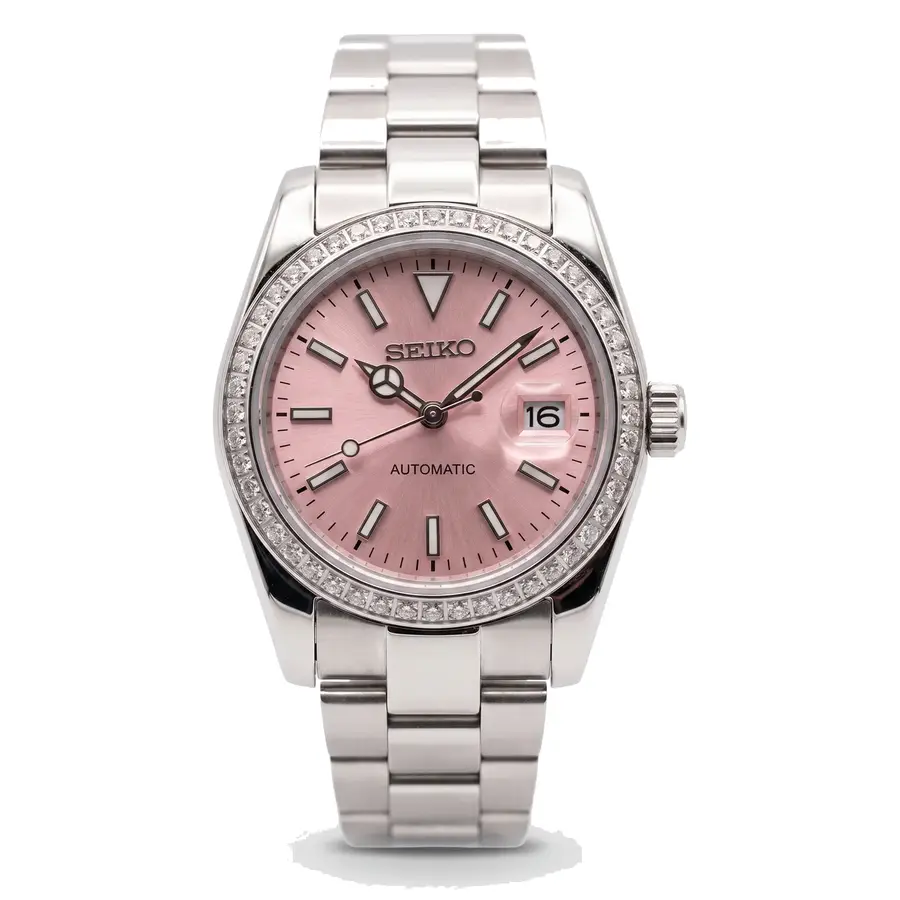 SEIKO MOD Damen – Rosa – Automatik | MedoMods