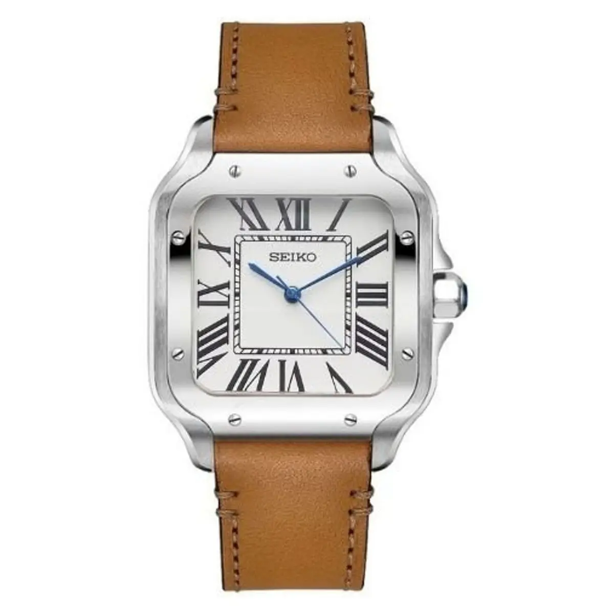 Seiko Mod Uhr SEIKTOS MOD – BRAUN (LEDERARMBAND) – MedoMods
