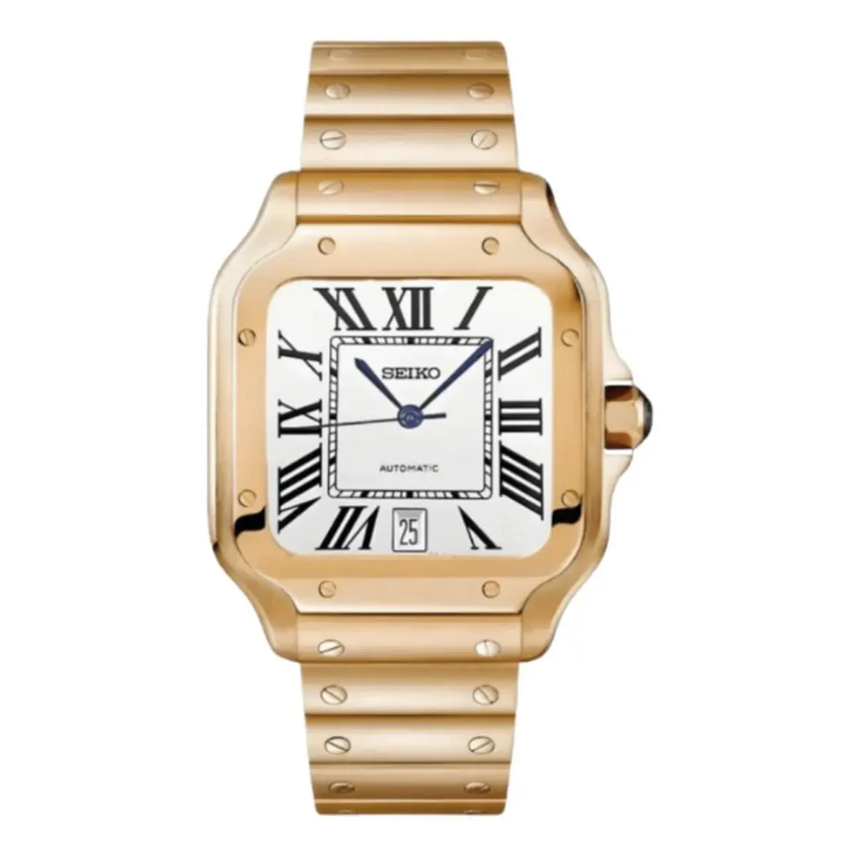 Seiko Mod Uhr SEIKTOS MOD – GOLD & WEISS – MedoMods