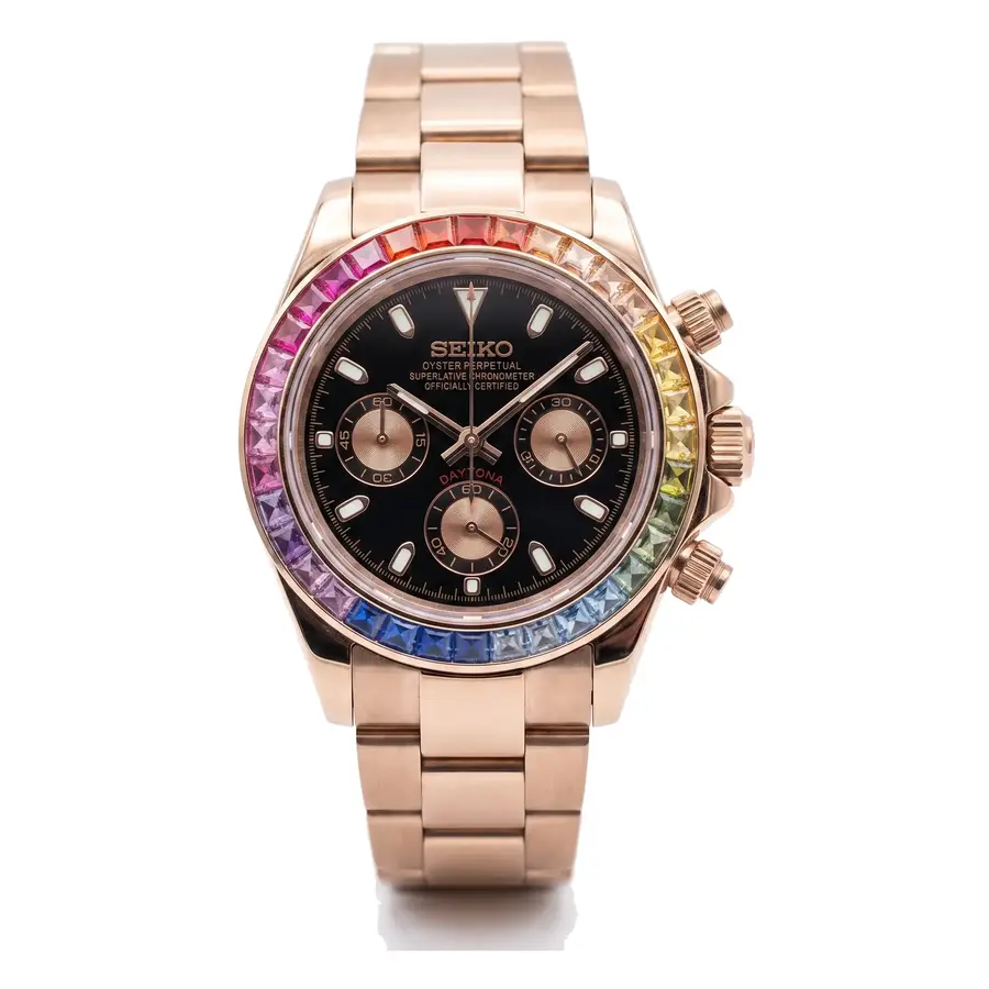 TONA MOD | Roségold Rainbow – 40 mm